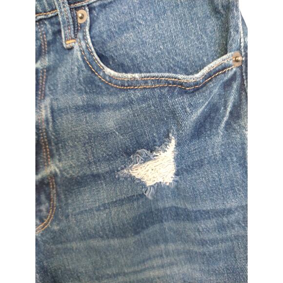 FRAME Le Vintage Bermuda Shorts Raw Hem Sz 27 Summer Casual Vacation - Picture 3 of 15